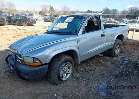 2004 Dodge Dakota from USA, damaged, VIN 1D7FL16K64S533860